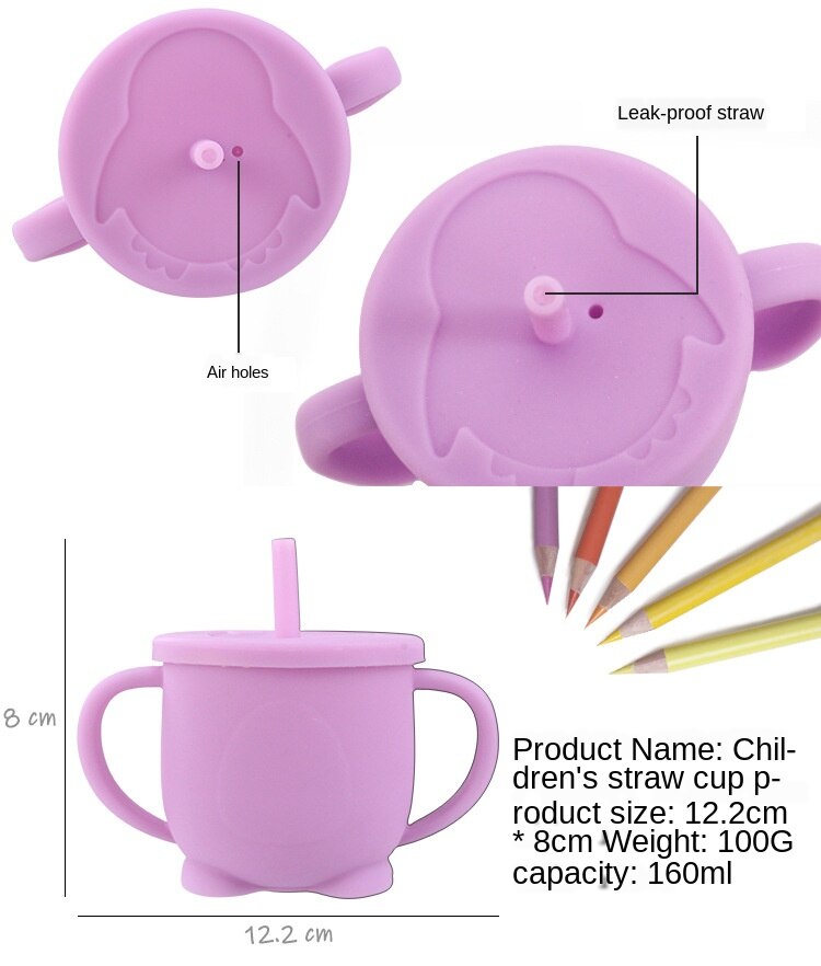 Toddler Drinking Cup Silicone Material